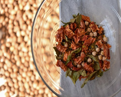 plant based protein tempe and nuts